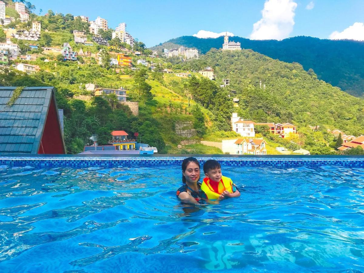 Nhà Trên Mây - Homstay Tam Đảo Esterno foto