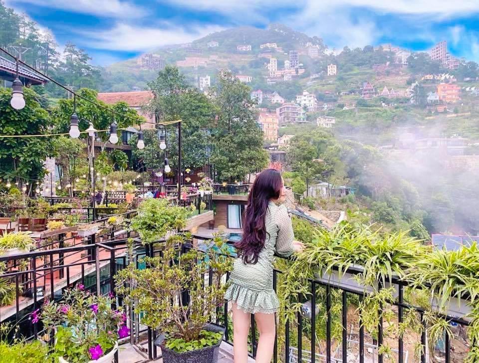 Nhà Trên Mây - Homstay Tam Đảo Esterno foto