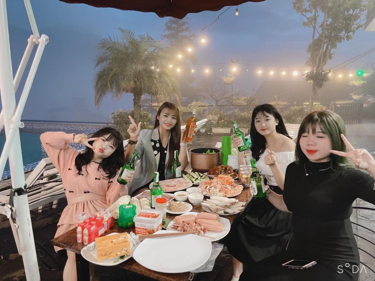 Nhà Trên Mây - Homstay Tam Đảo Esterno foto